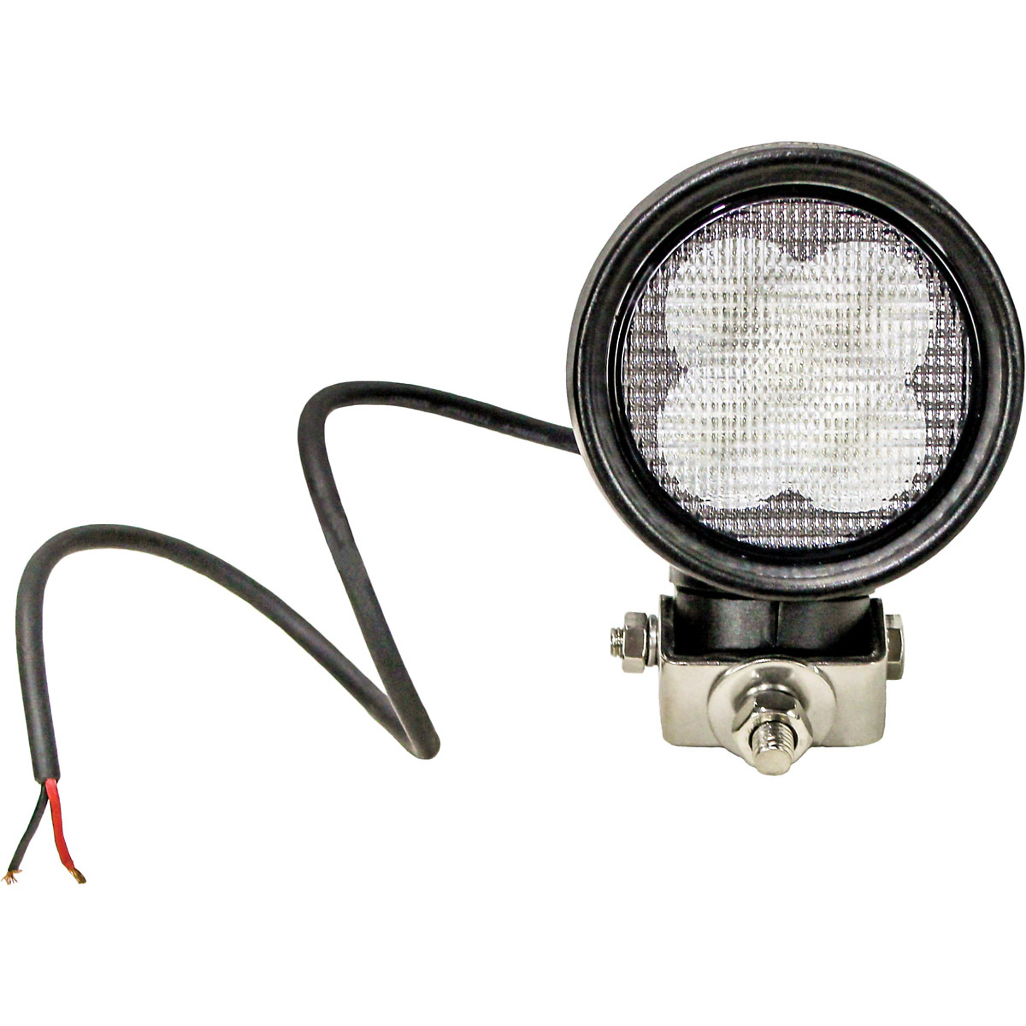 Tiger Lights Round LED Flood Light with Swivel Mount - 4in., 3,500 Lumens, 50 Watts, Polycarbonate Lens, Model# TL150